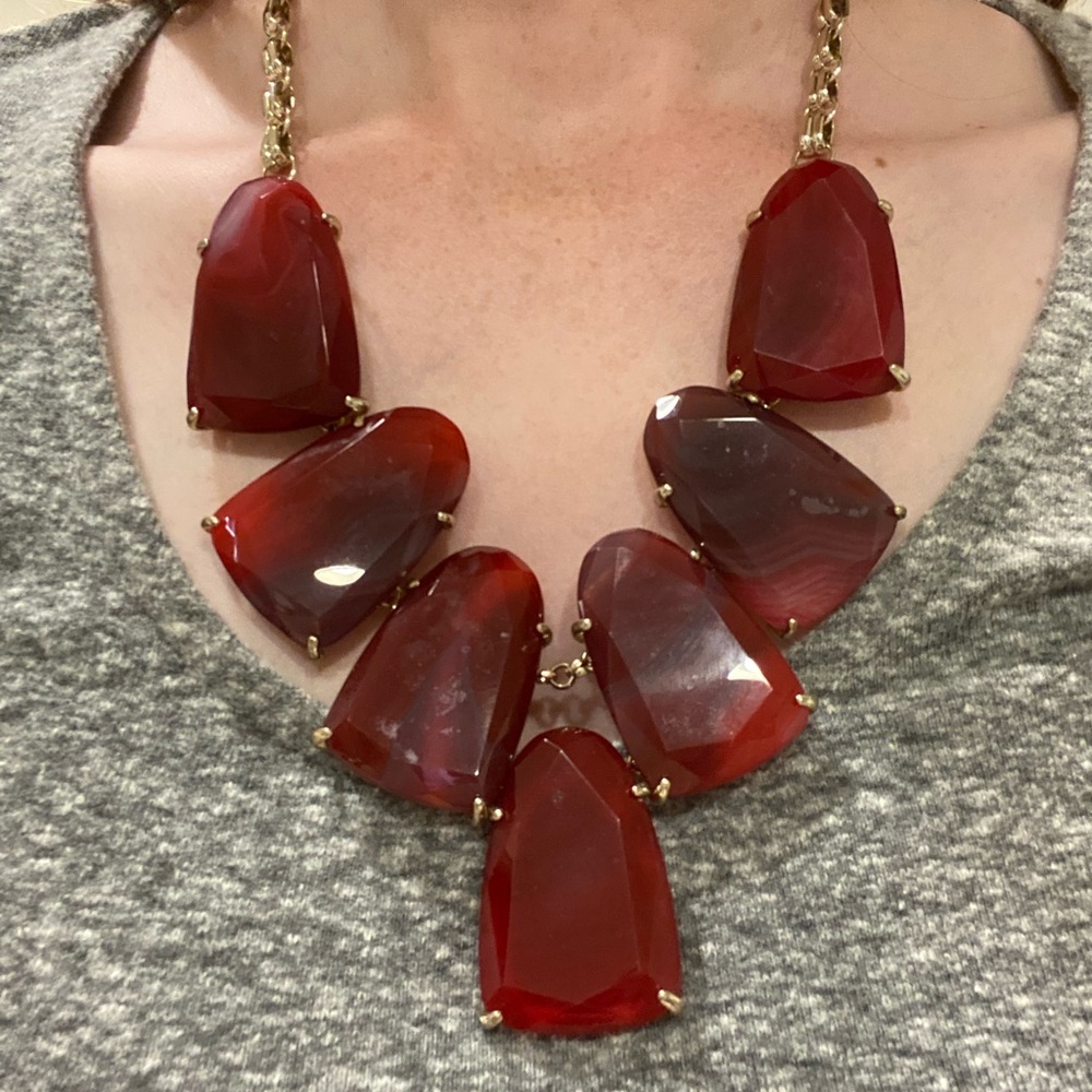 Kendra Scott Harlow Statement Necklace - Pink